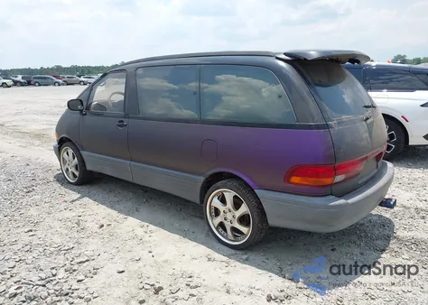1997 Toyota Previa Le S/C from USA, damaged, VIN JT3GK13M3V1278846